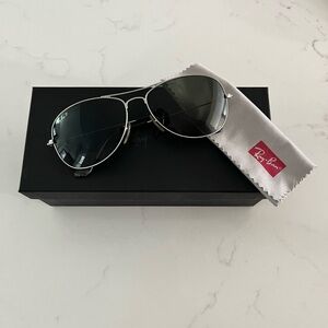Ray ban Cockpit silver style 3362 polarized size 59